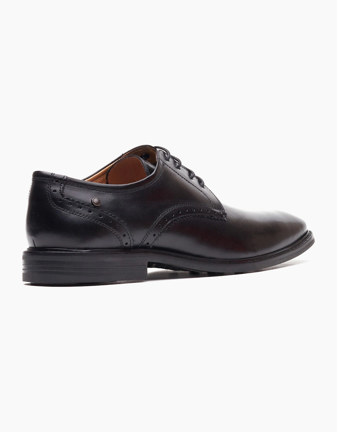 Base London ETON Mens Derby Shoes Black