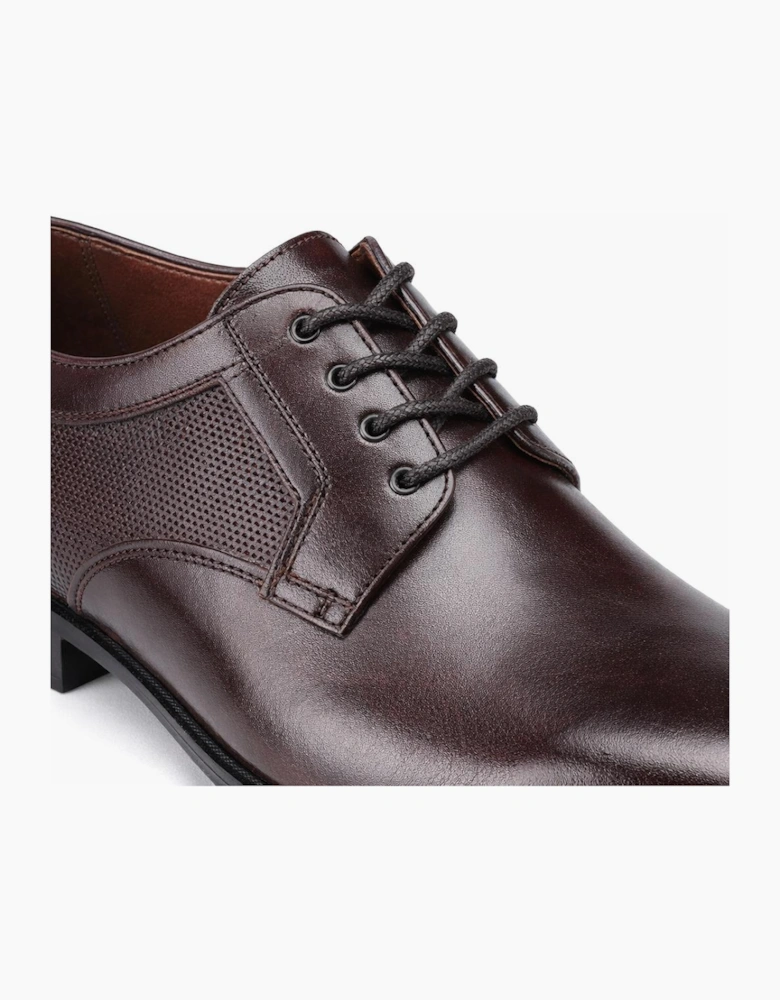 Base London DOME Mens Derby Shoes Brown