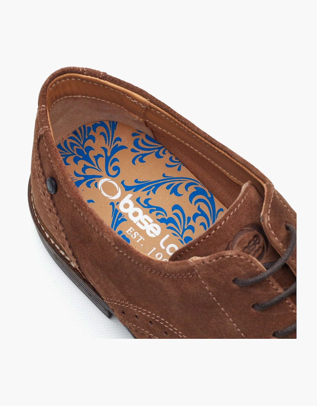 Base London ETON Mens Derby Shoes Tan