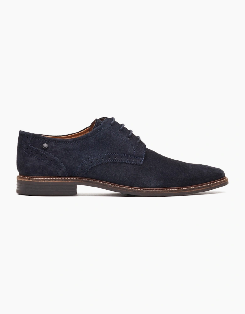 Base London ETON Mens Derby Shoes Navy