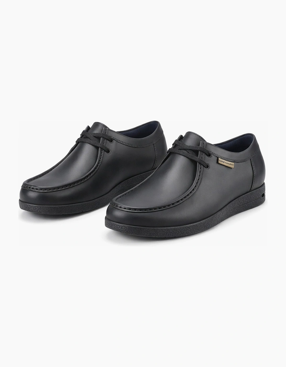 Base London KOKO Mens Moccasins Black