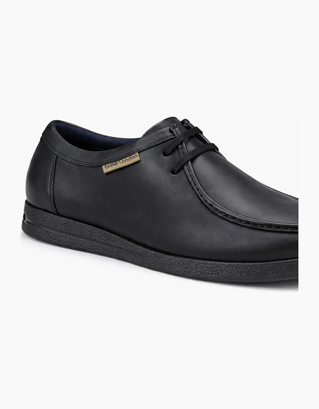 Base London KOKO Mens Moccasins Black