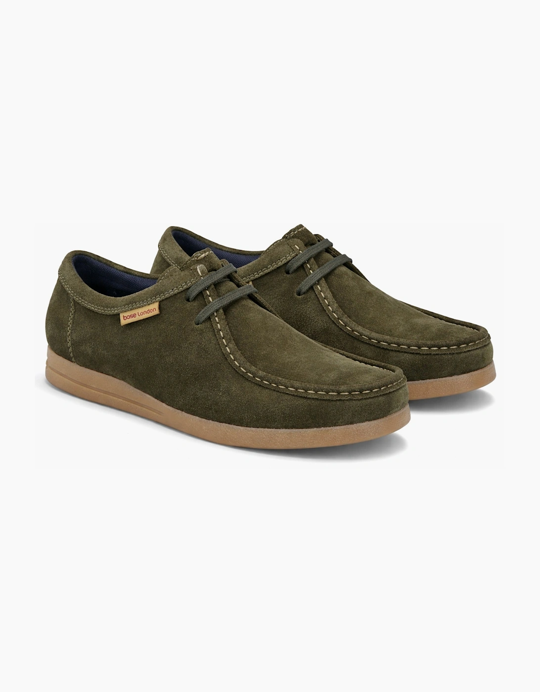 Base London KOKO Mens Moccasins Olive