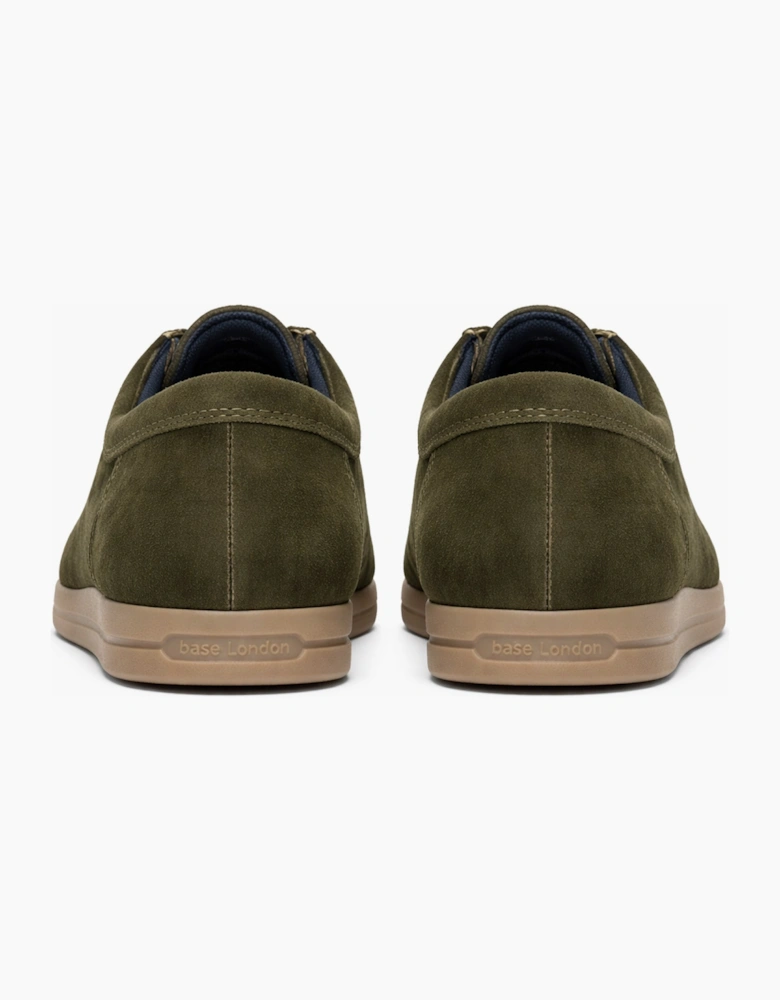 Base London KOKO Mens Moccasins Olive