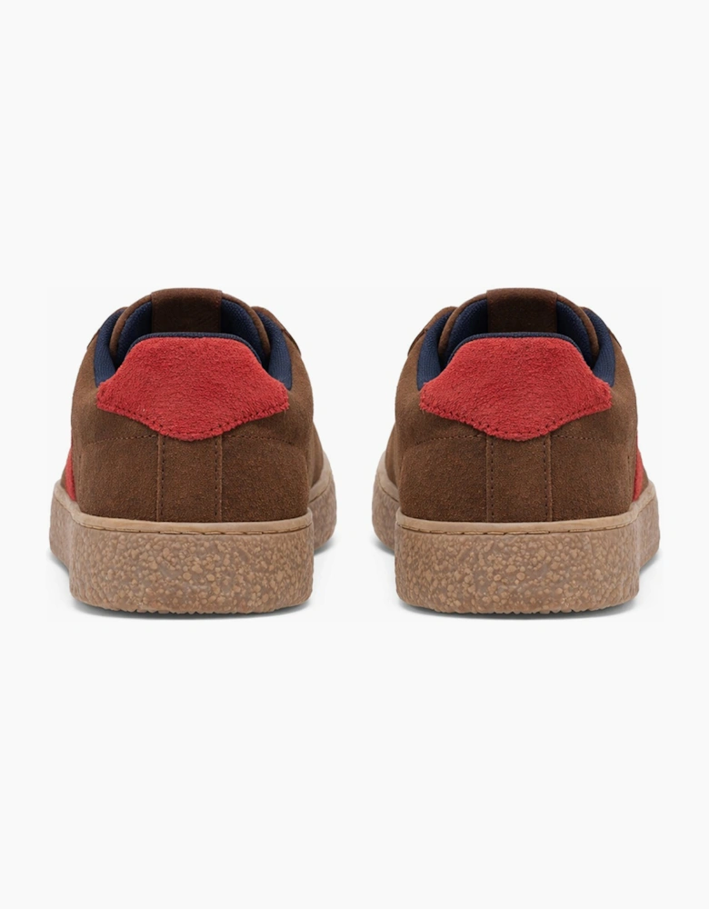 Base London HOPPER Mens Casual Trainers Brown