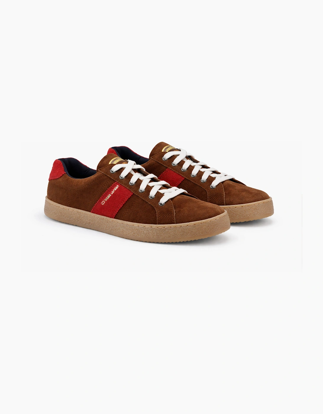 Base London HOPPER Mens Casual Trainers Brown