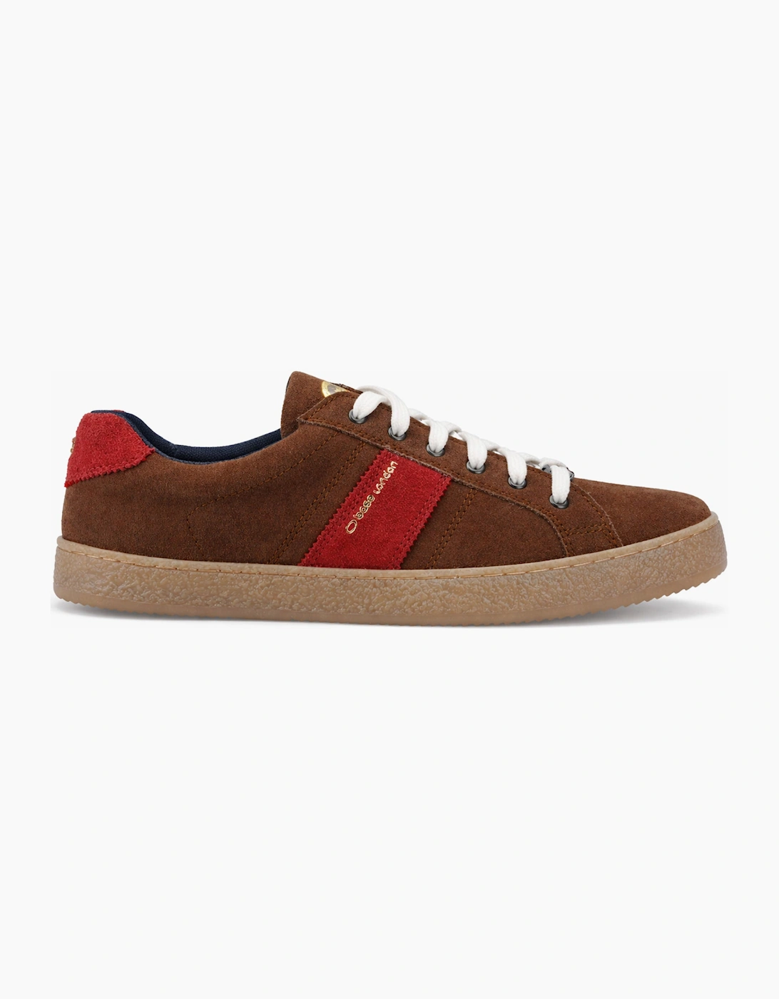 Base Men's Base London HOPPER Mens Casual Trainers Brown