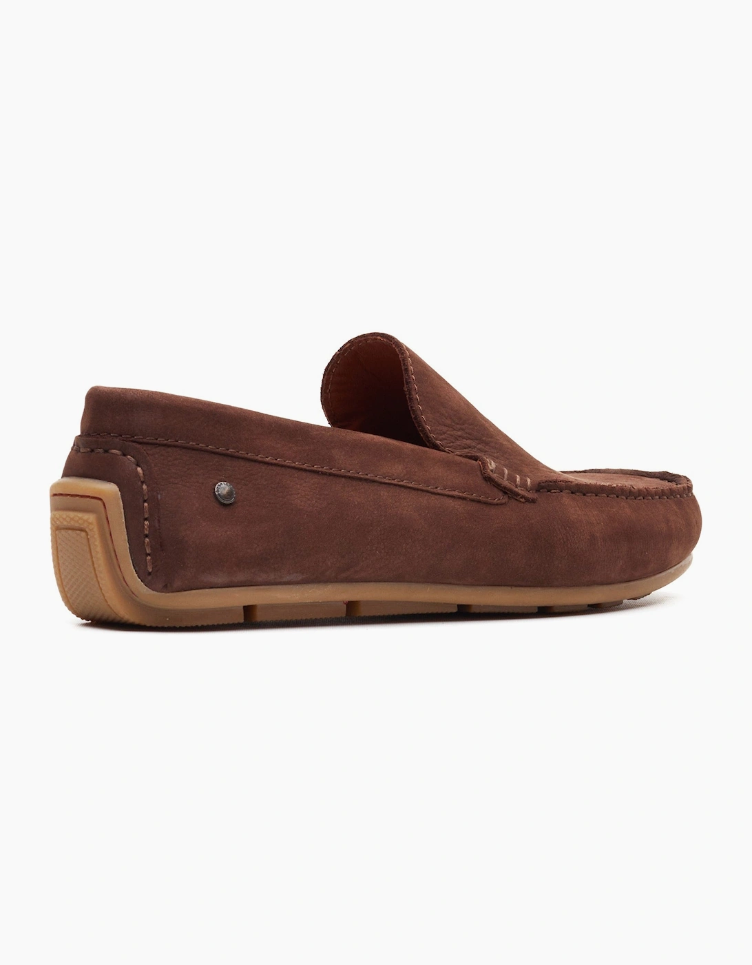 Base London MOSS Mens Moccasins Brown