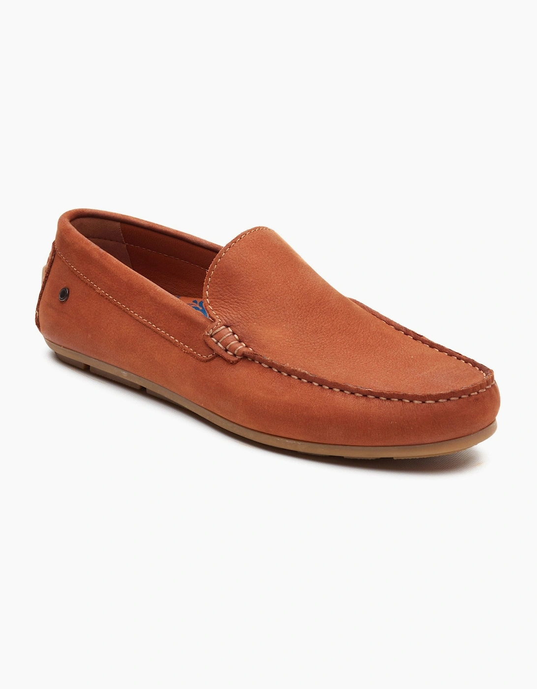 Base London MOSS Mens Moccasins Tan