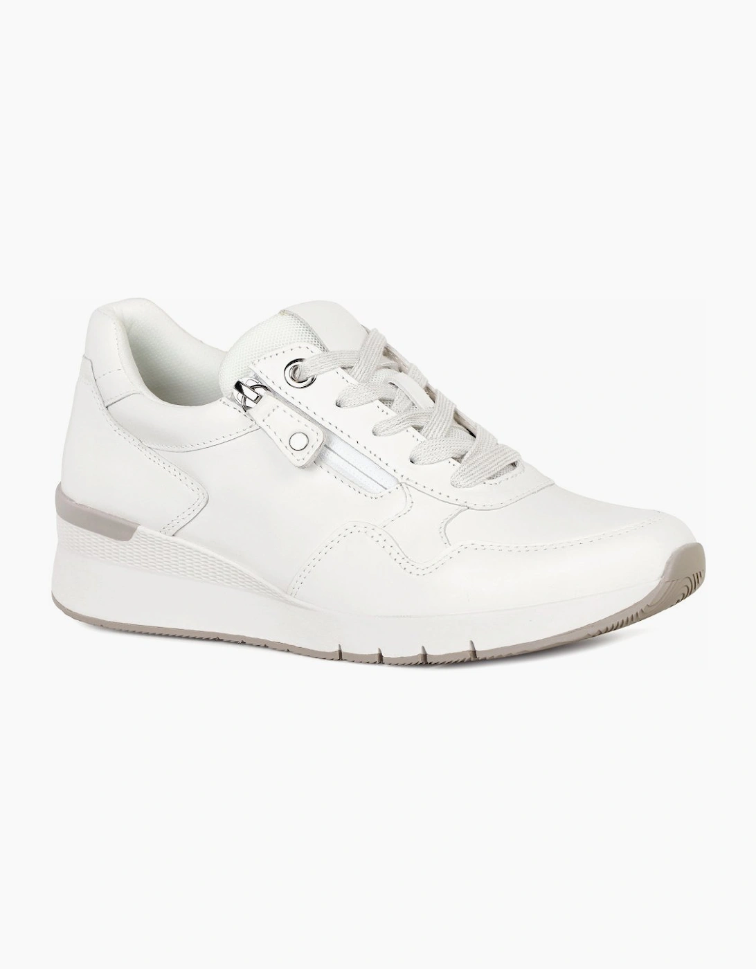Gabor Women's Flower Womens Trainer - White - Size: 7
