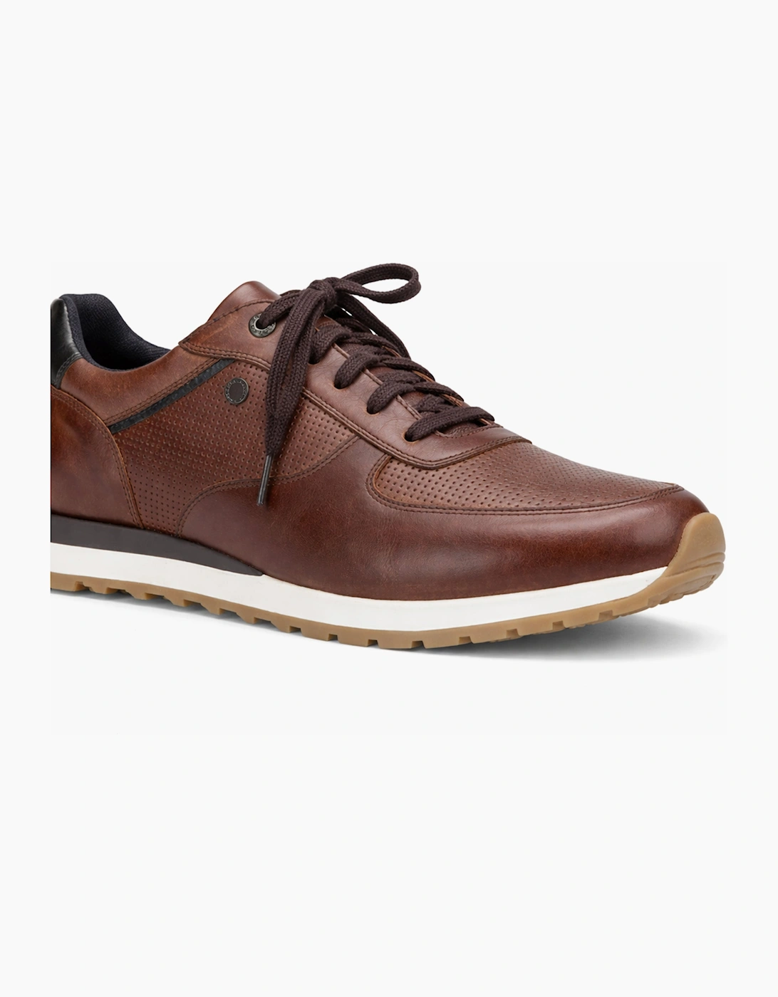 Base London LANCASTER Mens Casual Trainers Brown