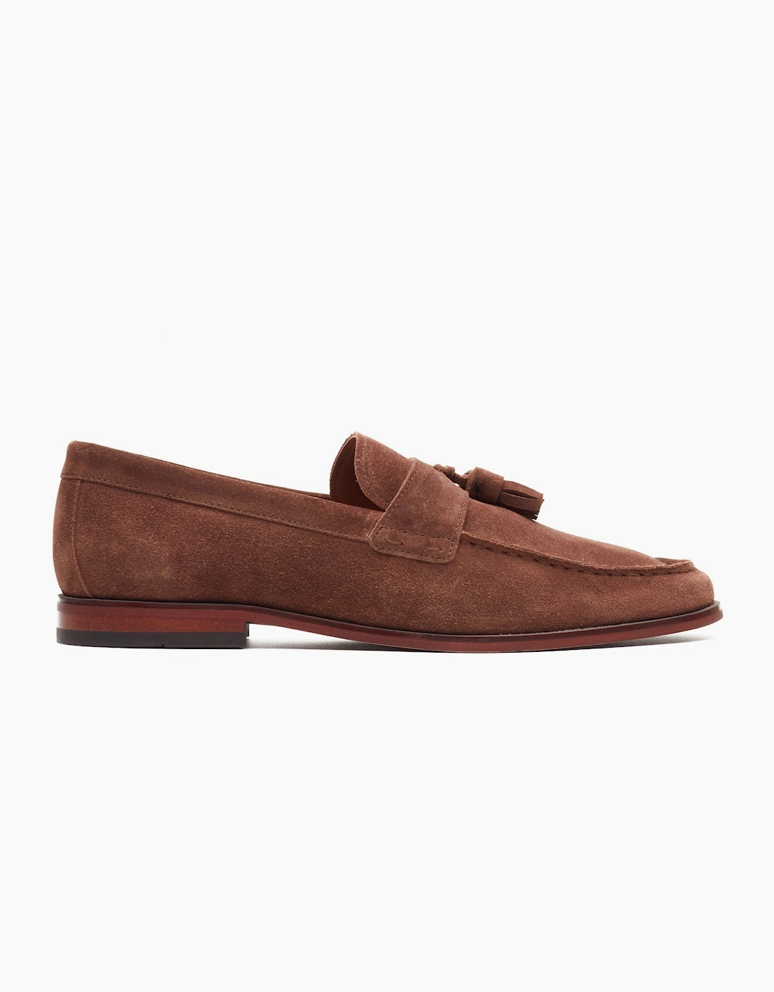 Base London FLINT Mens Loafer Shoes Tan, 7 of 6