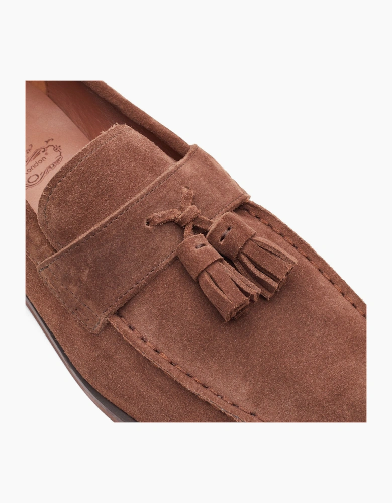 Base London FLINT Mens Loafer Shoes Tan