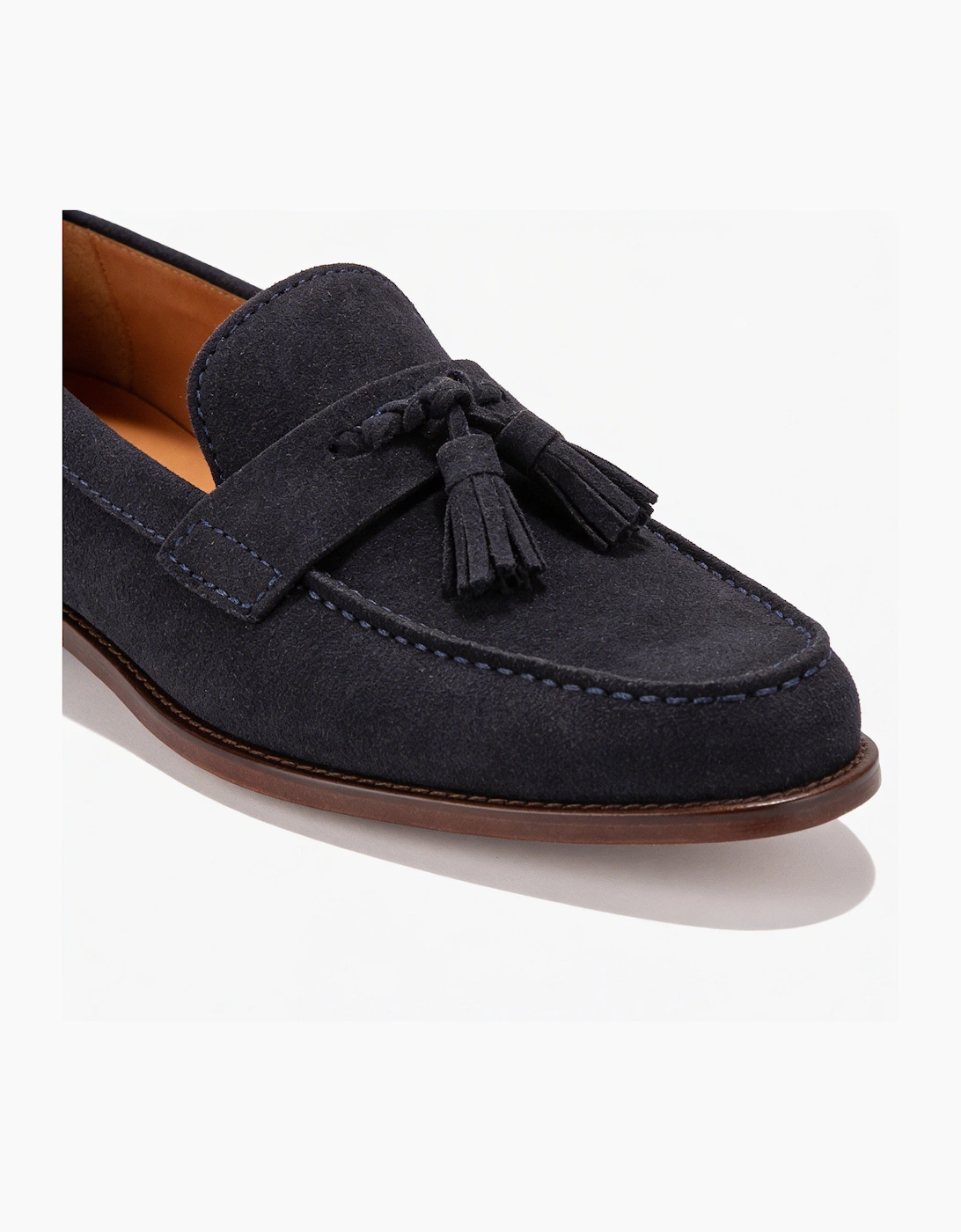 Base London FLINT Mens Loafer Shoes Navy