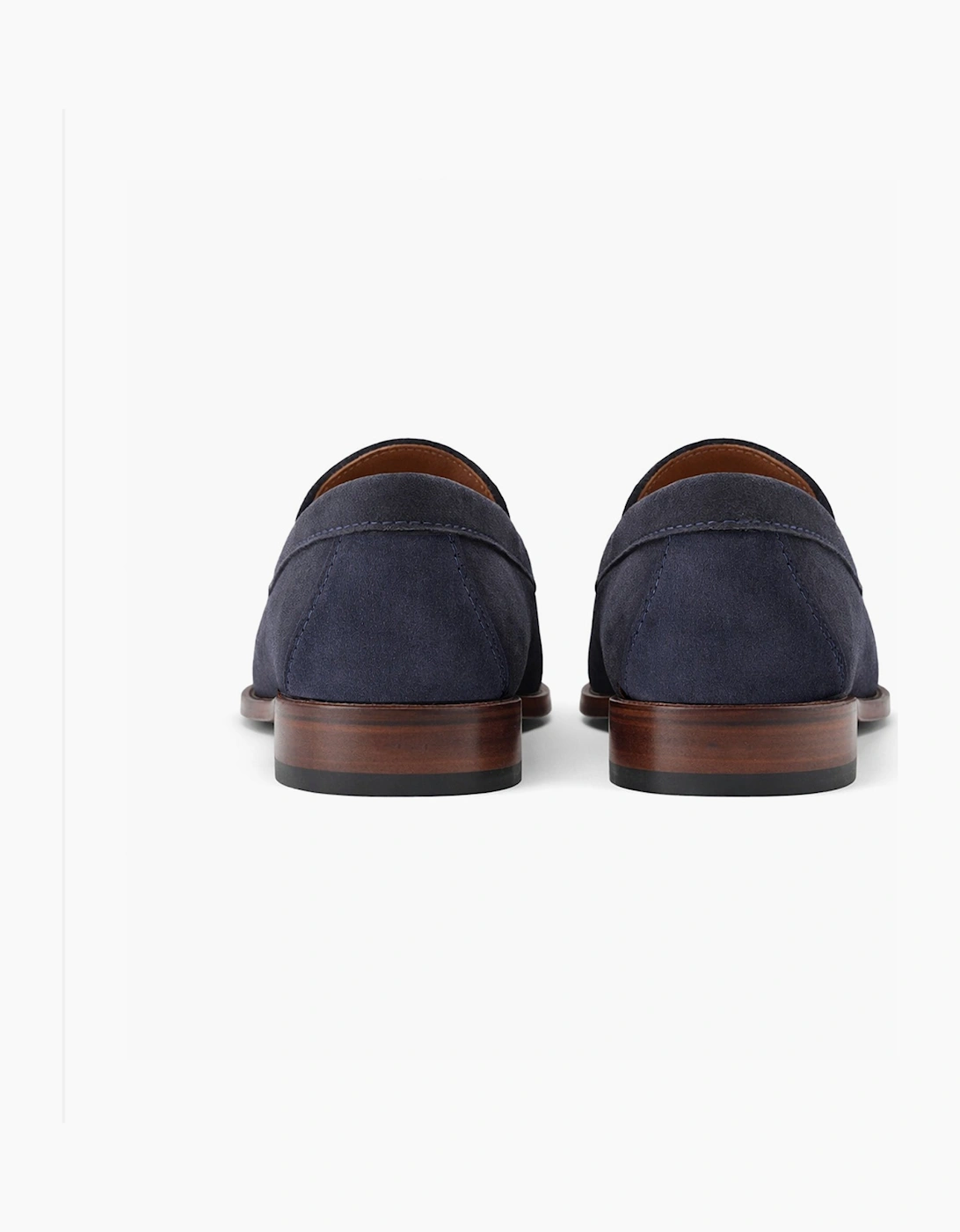 Base London FLINT Mens Loafer Shoes Navy