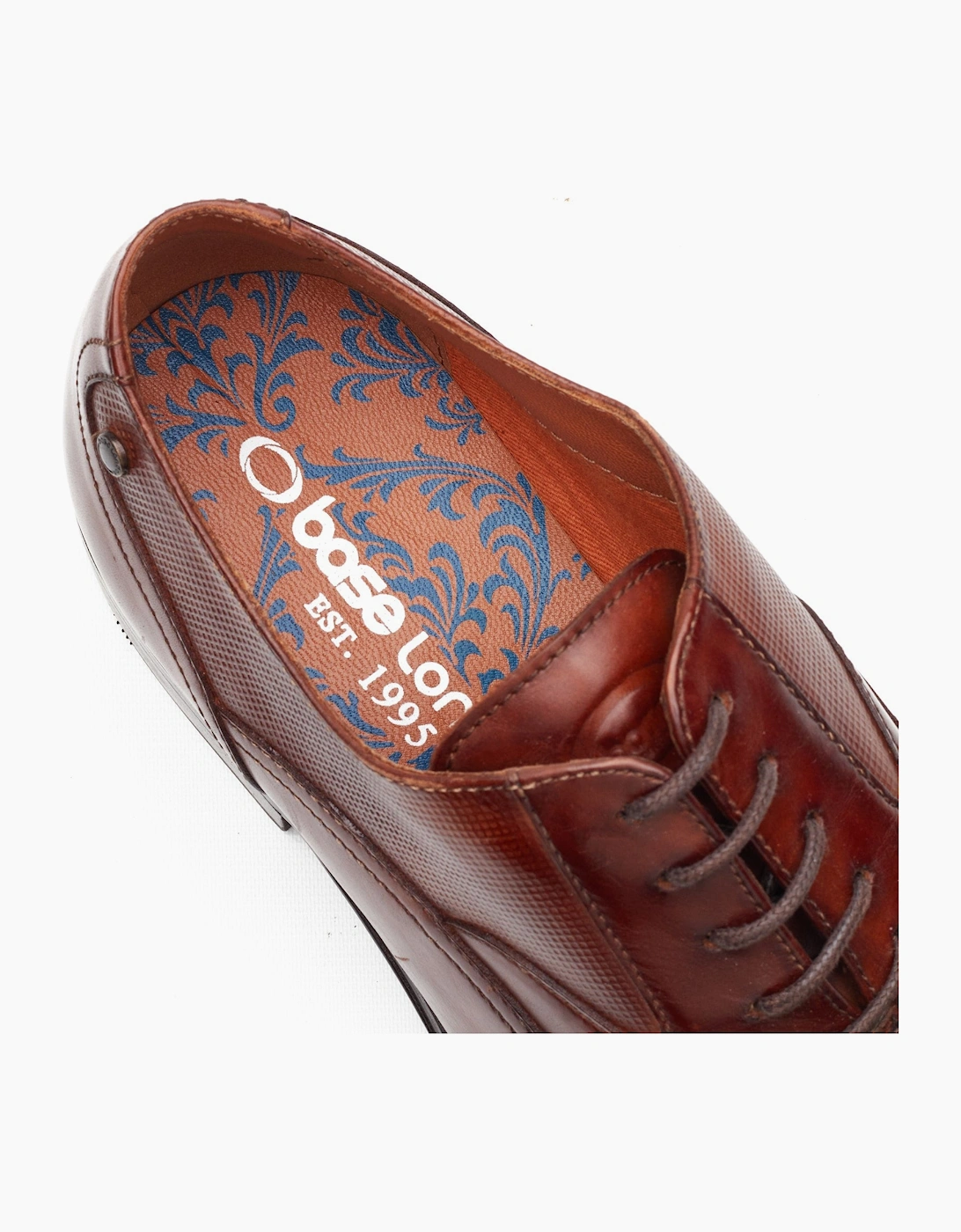 Base London PORTICO Mens Oxford Shoes Tan