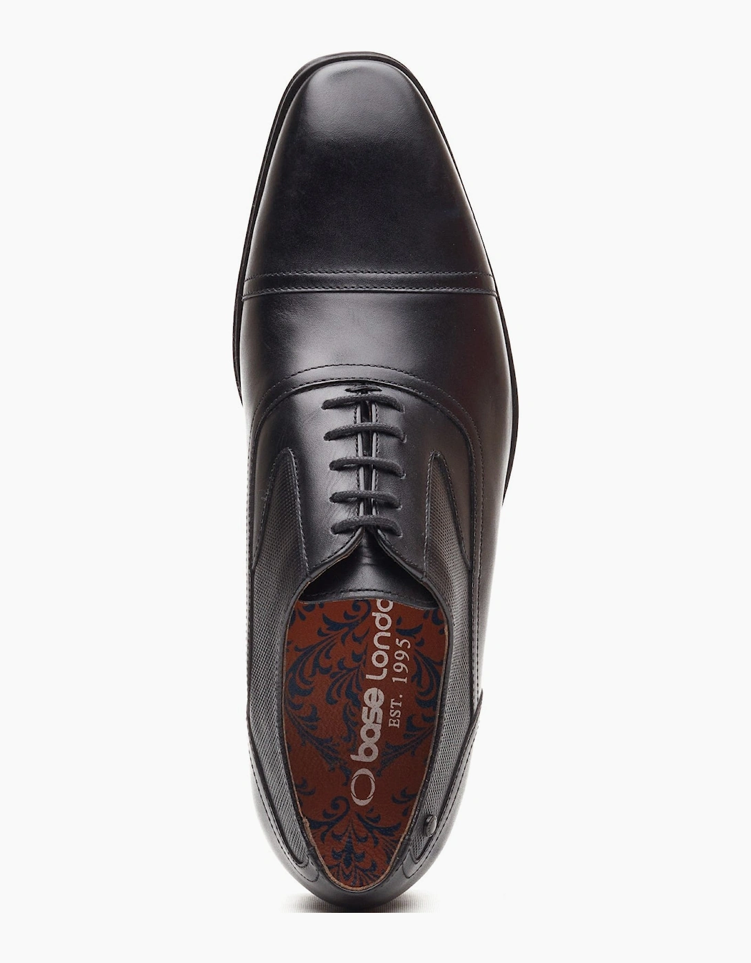 Base London PORTICO Mens Oxford Shoes Black
