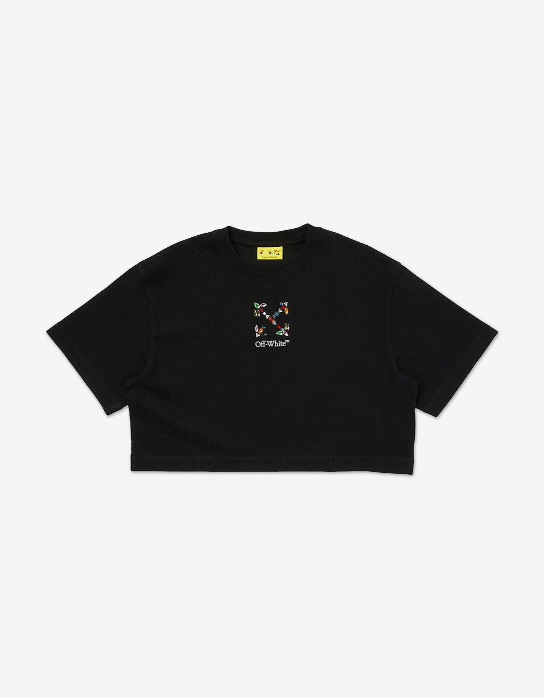 Off-White Girls Arrow Stones Box T-Shirt in Black