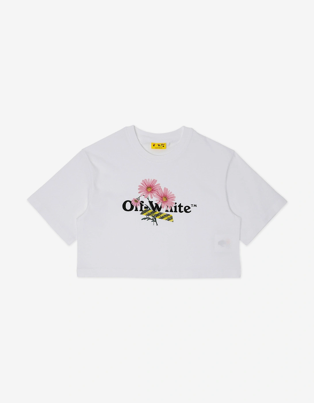 Off-White Girls Daisy Logo Box T-Shirt in White, 4 of 3
