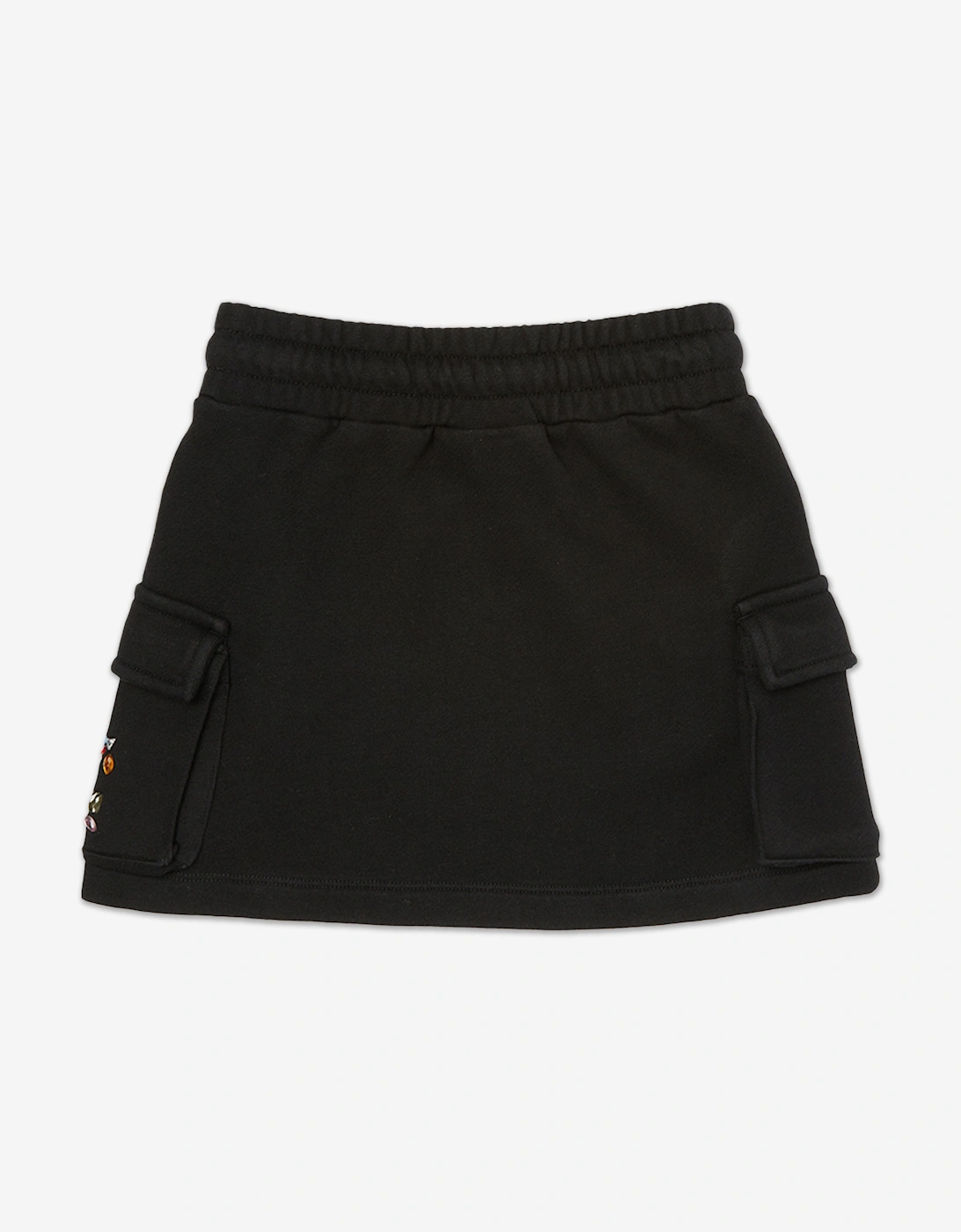 Off-White Girls Arrow Stones Cargo Skirt in Black