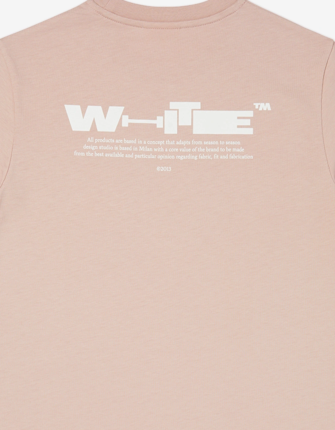 Off-White Girls Type T-Shirt Dress in Pink