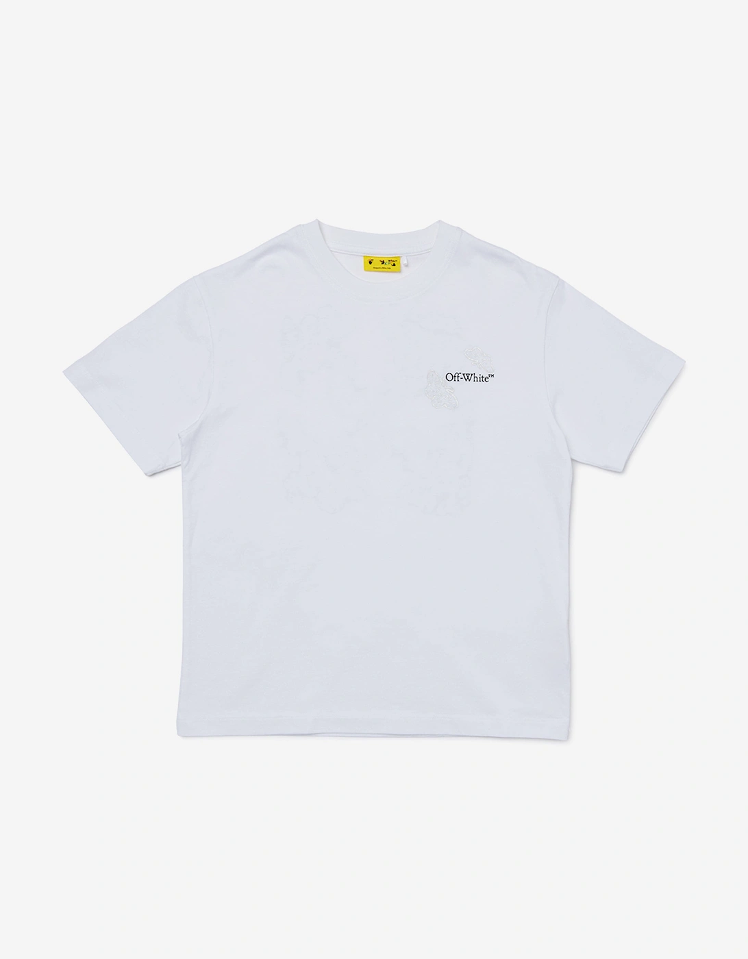 Off-White Girls Arrow Butterfly T-Shirt in White