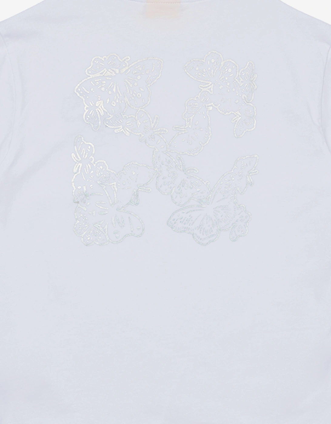 Off-White Girls Arrow Butterfly T-Shirt in White