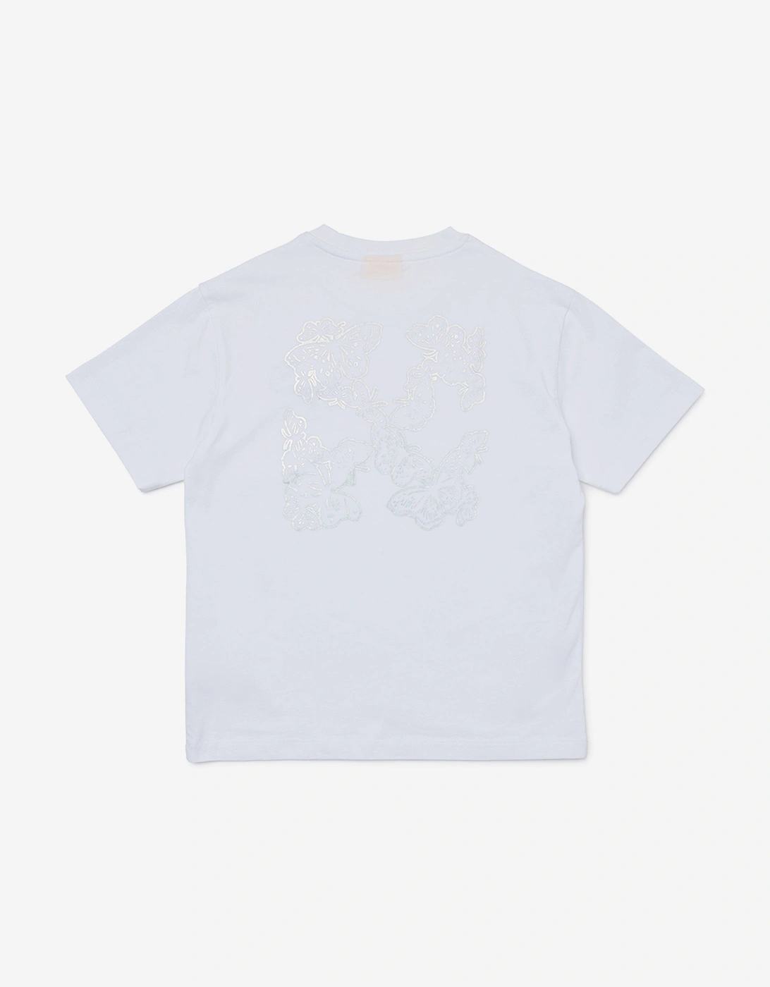 Off-White Girls Arrow Butterfly T-Shirt in White