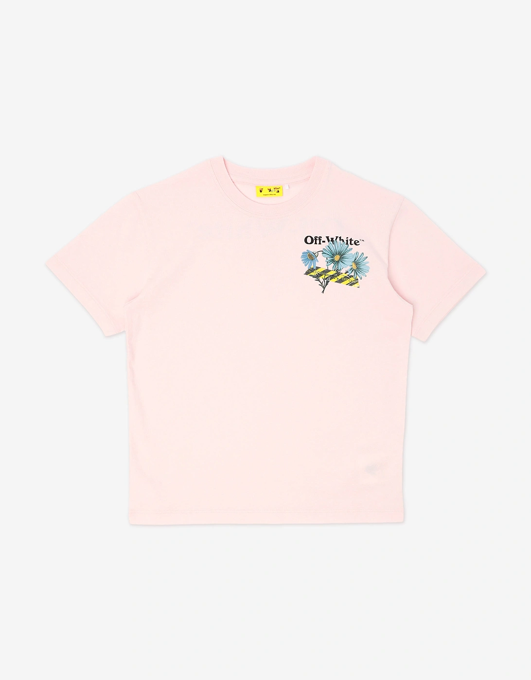 Off-White Girls Daisy Tape T-Shirt in Pink, 5 of 4