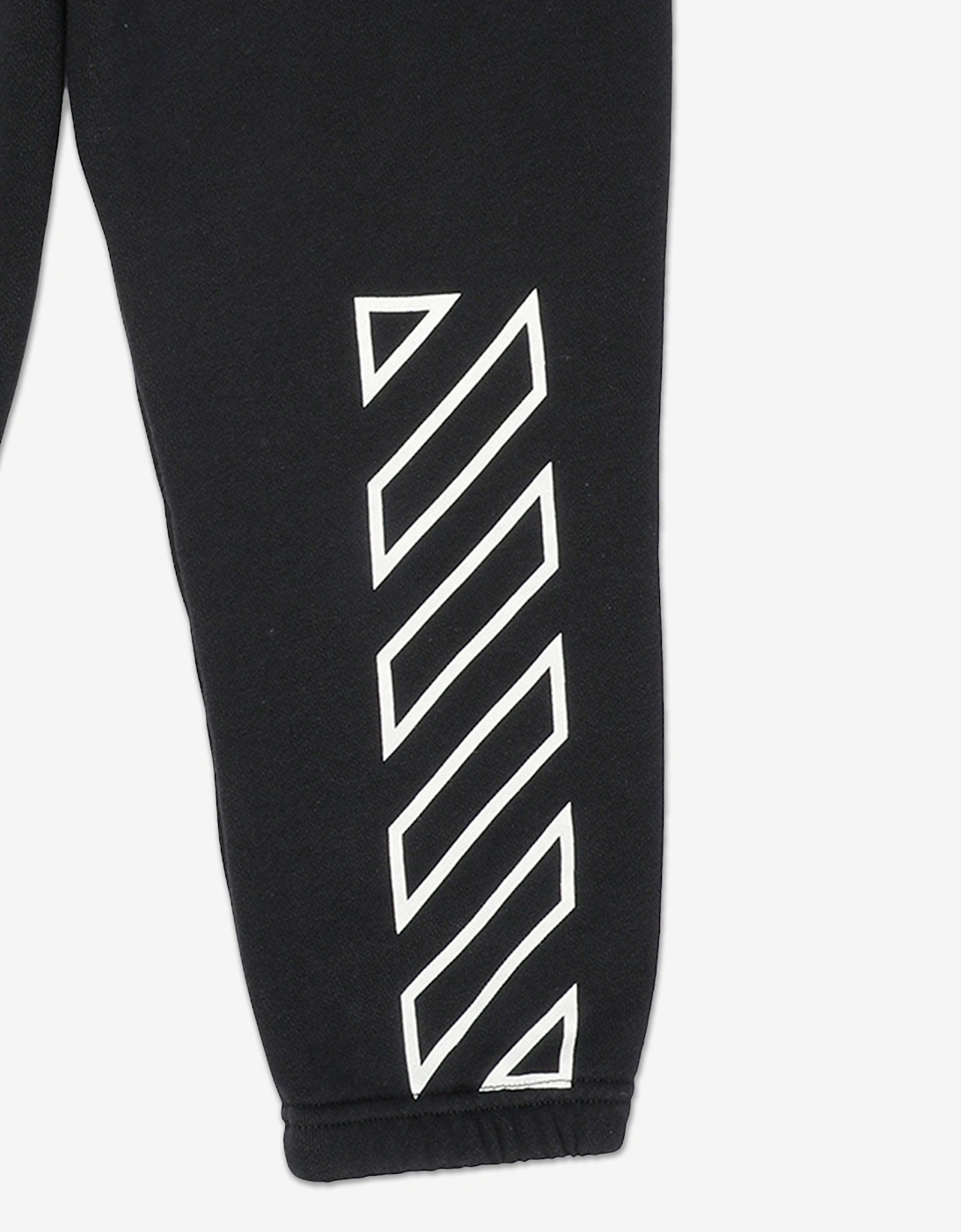 Off-White Boys Bookish Diag Joggers in Black