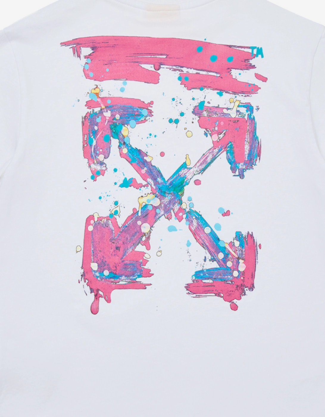 Off-White Girls Arrow Splat T-Shirt in White