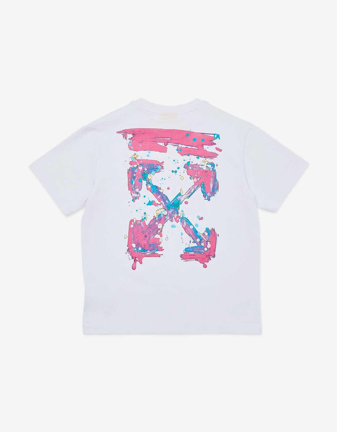 Off-White Girls Arrow Splat T-Shirt in White
