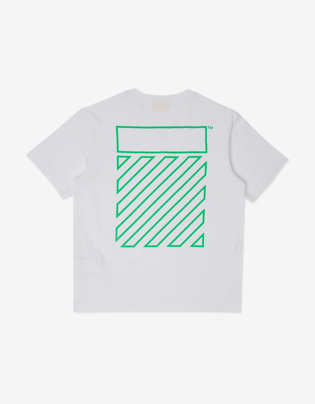 Off-White Boys Off Diag T-Shirt in White