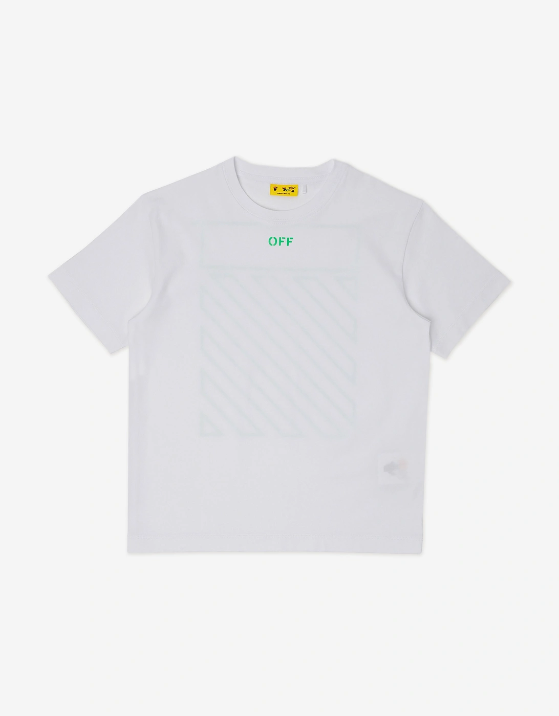 Off-White Boys Off Diag T-Shirt in White