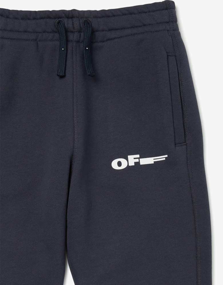 Off-White Boys Type Joggers in Navy