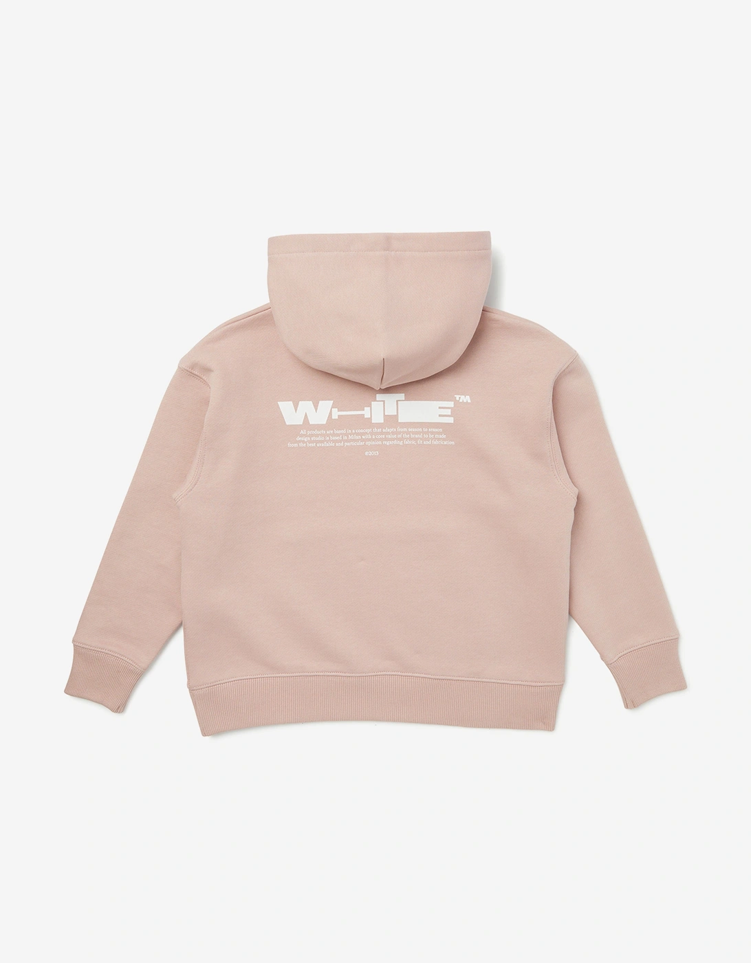 Off-White Girls Type Hoodie in Pink