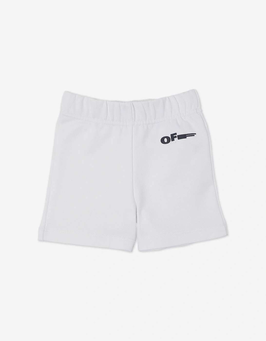 Off-White Baby Type Sweatshorts in White, 4 of 3