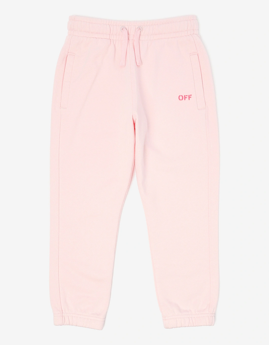Girl's Off-White Girls Off Diag Joggers in Pink - Size: 8 years