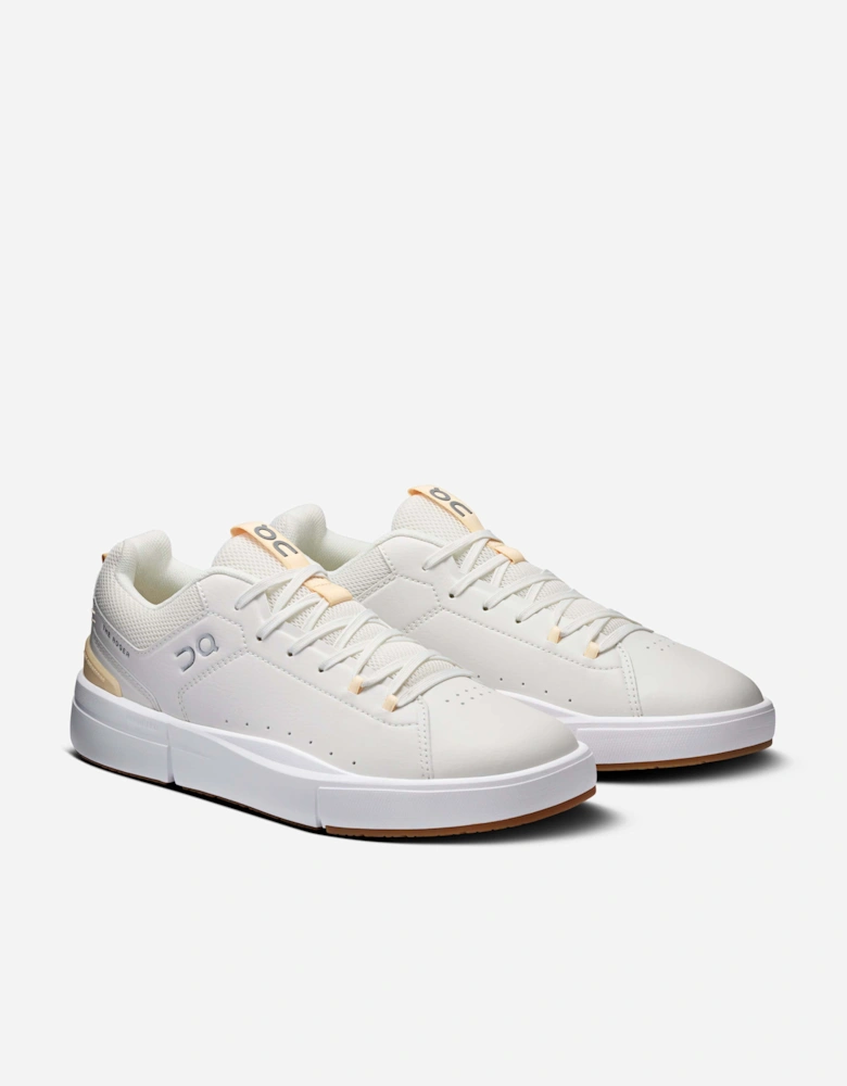 On Running Kids THE ROGER Trainers in White