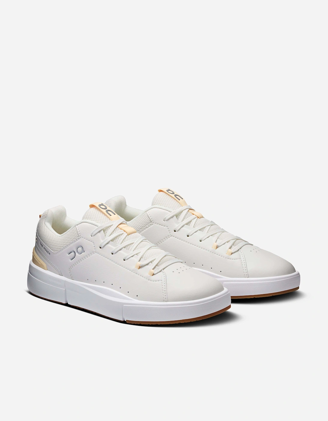 On Running Kids THE ROGER Trainers in White