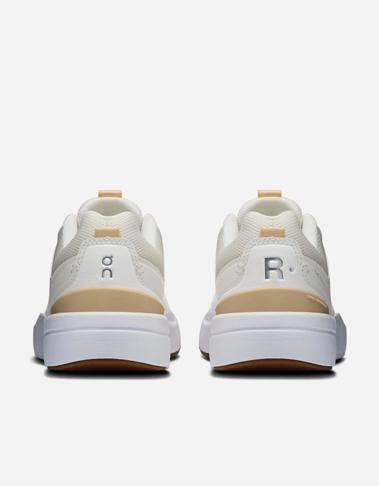On Running Kids THE ROGER Trainers in White