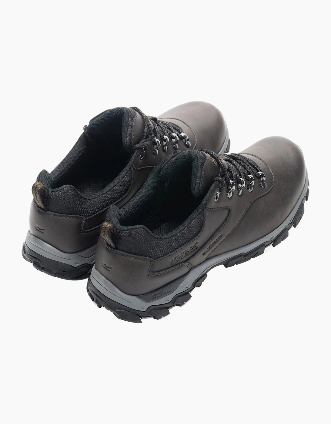 Regatta Mens Holcombe Classic Low Walking Shoes, 2 of 1