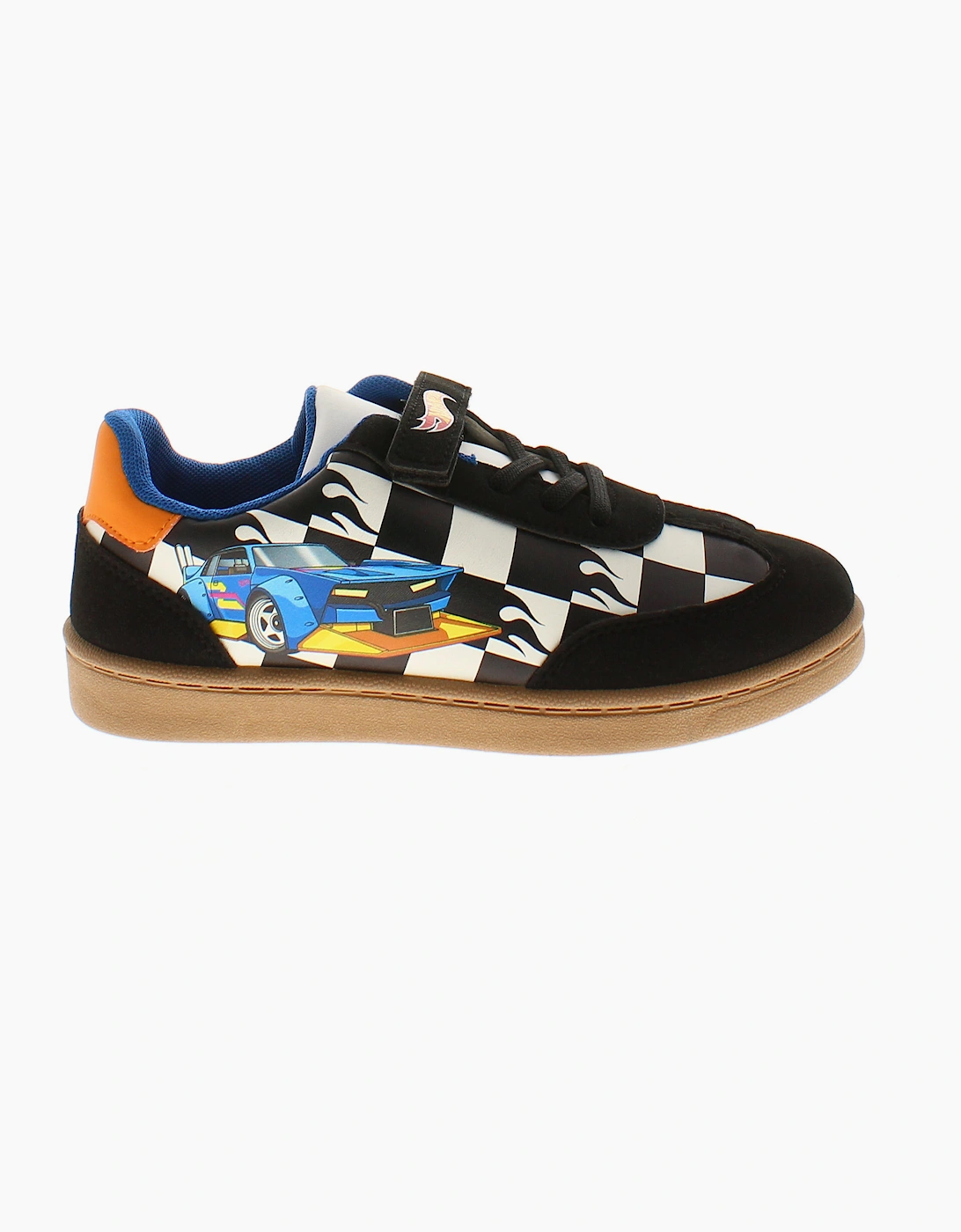 Hot Wheels Boys Trainers Younger Boys Touch Fastening black UK Size