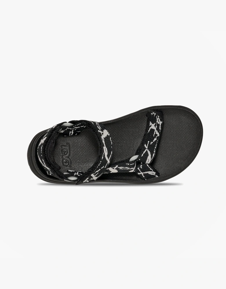 Teva HURRICANE XLT JR Boys Cross Strap Sandals Marble Black/ Grey