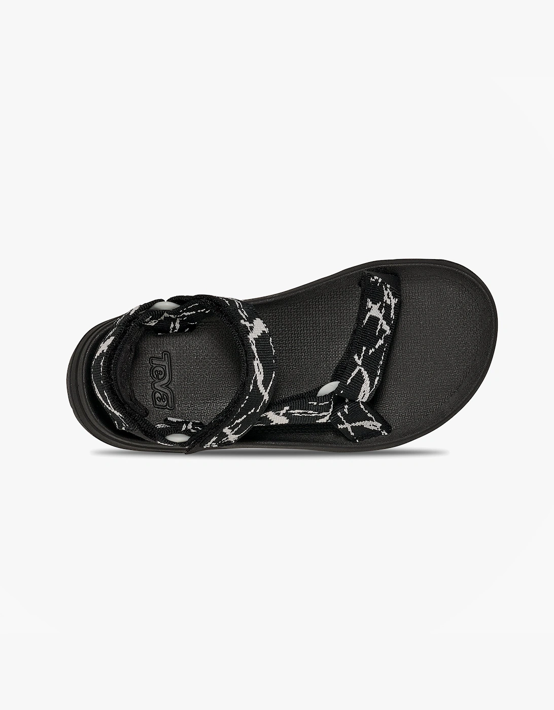 Teva HURRICANE XLT JR Boys Cross Strap Sandals Marble Black/ Grey