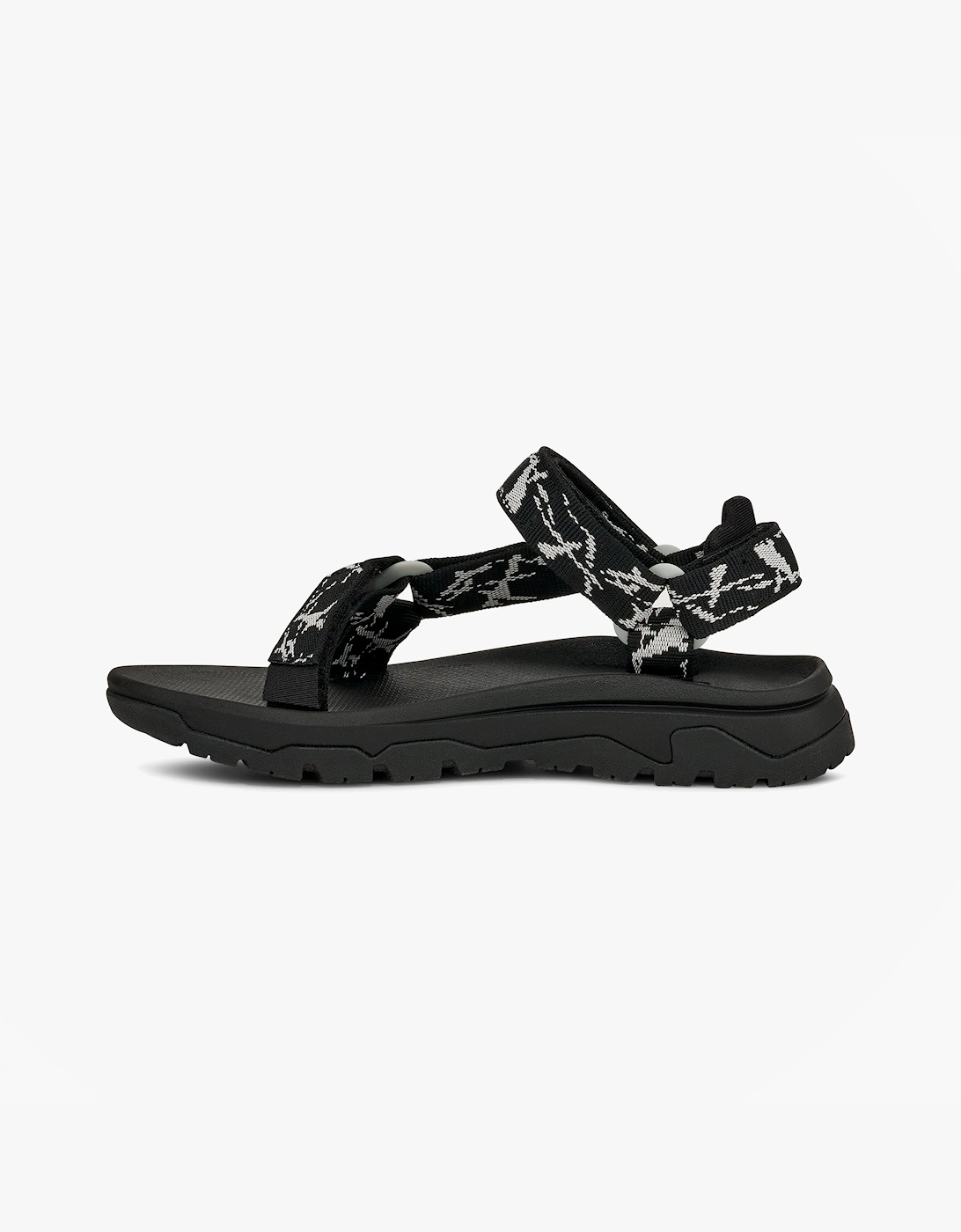 Teva HURRICANE XLT JR Boys Cross Strap Sandals Marble Black/ Grey