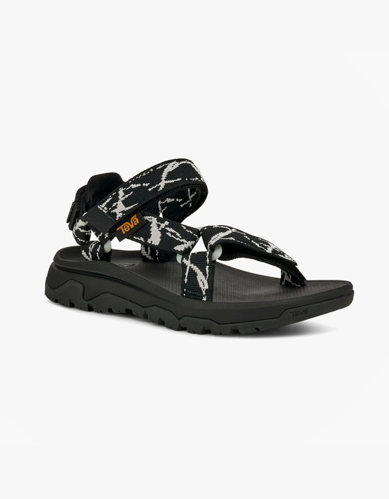 Teva HURRICANE XLT JR Boys Cross Strap Sandals Marble Black/ Grey