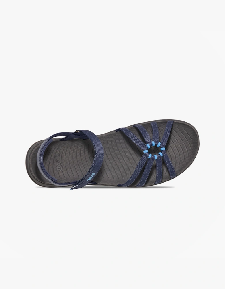 Teva TIRRATRAVELER Womens Cross Strap Sandals Crown Blue