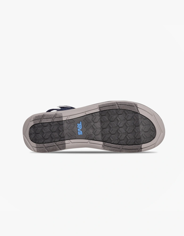 Teva TIRRATRAVELER Womens Cross Strap Sandals Crown Blue