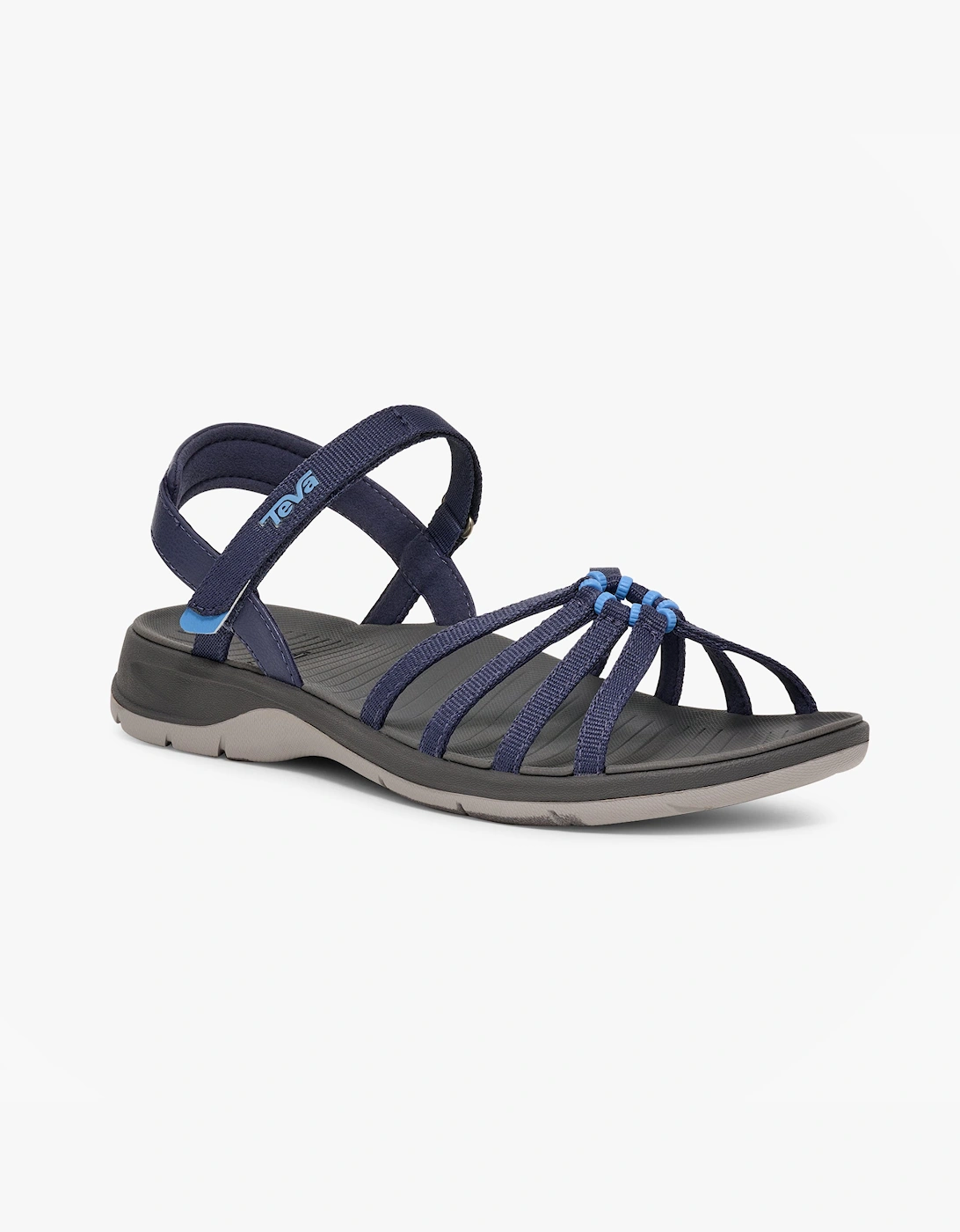 Teva TIRRATRAVELER Womens Cross Strap Sandals Crown Blue